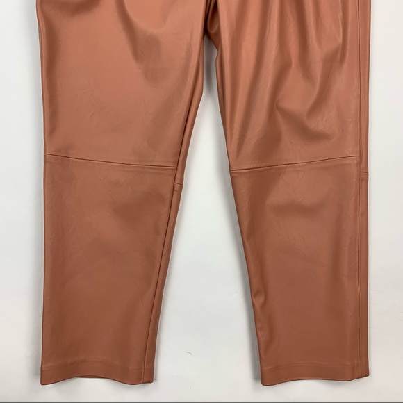 BLANK NYC High Waist Pleated Faux Leather Pants Sz 29 - Picture 3 of 10